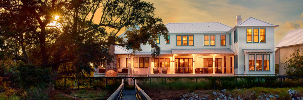 Waterfront Charleston custom home build