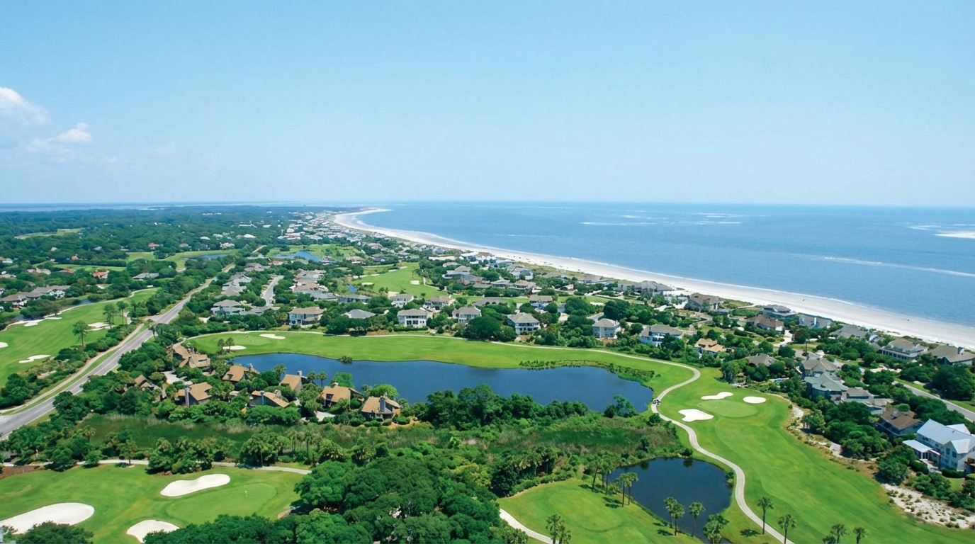 Seabrook Island overhead